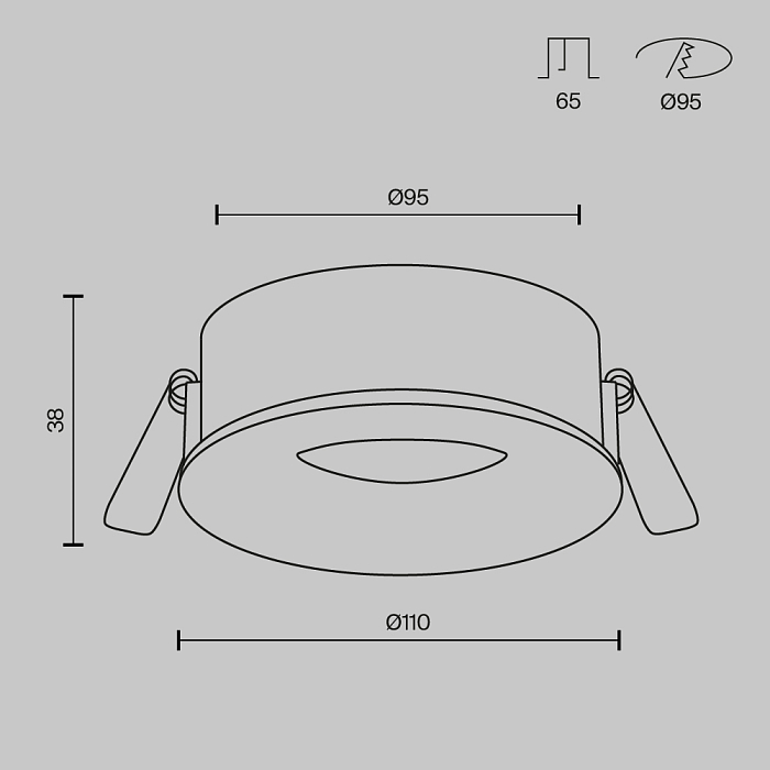 Technical DL027-GX53-W
