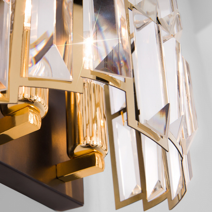Светильник Bogate's 339/2 золото / черный