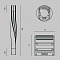 Led Strip ALM-3535R-B-TL-90°-0.4M
